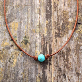 Turquoise Choker Necklace