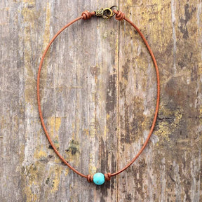 Turquoise Choker Necklace