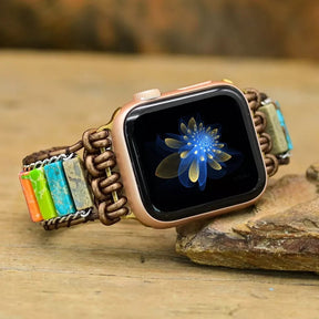 Boho chakra strap bracelet for Apple Watch